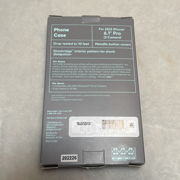 Protect Onn Case for IPhone 14 PRO 2022 6.1" Ombré Glitter - Picture 2 of 2